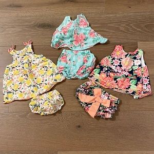 Ruffle Butts and Mudpie sets - size 3-6 month